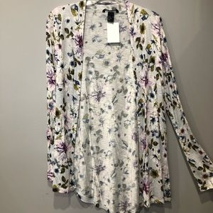 Floral cardigan